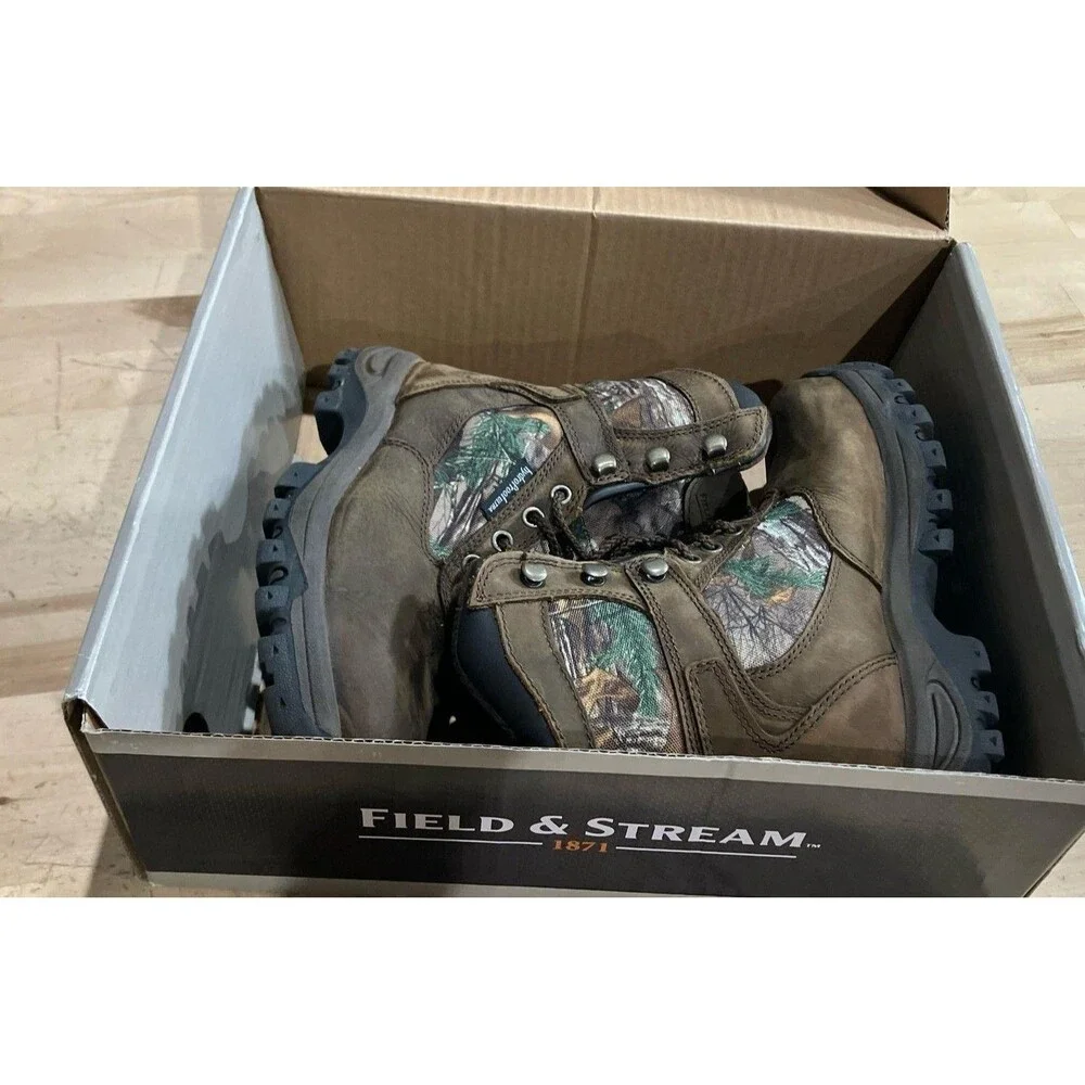 MEN'S FIELD & STREAM BOOTS SIZE 4